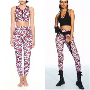 Adam Selman French Cut High-waisted Rise Leggings